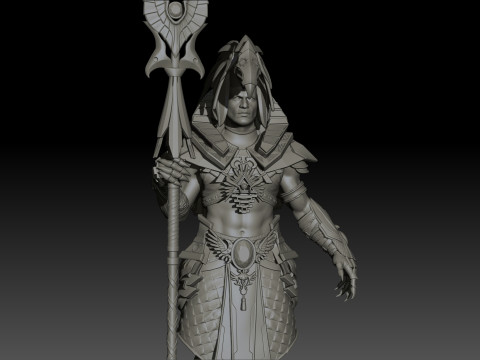 Gor High Poly for 3d Print 3D Print Model