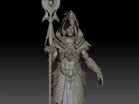 Gor High Poly for 3d Print 3D Print Model