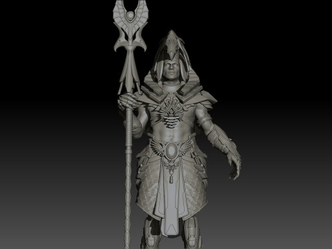 Gor High Poly for 3d Print 3D Print Model