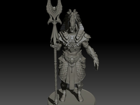 Gor High Poly for 3d Print 3D Print Model