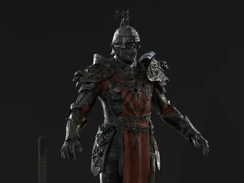 Cavaleiro das Trevas3 Modelo 3D