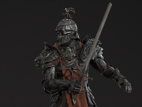 DarkKnight3 3D Model