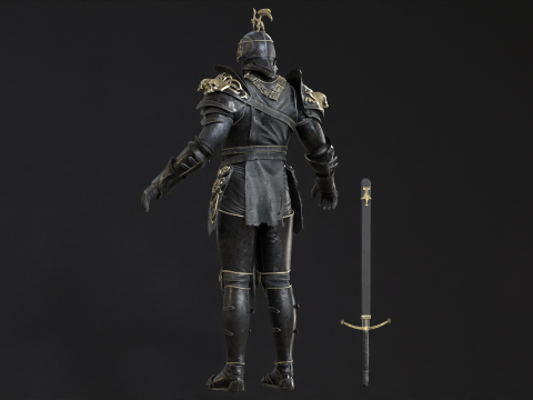 DarkKnight3 3D Model