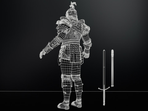 DarkKnight3 3D Model
