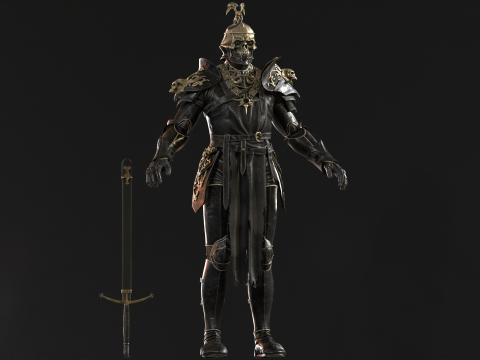 DarkKnight3 3D Model