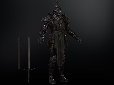 DarkKnight3 3D Model