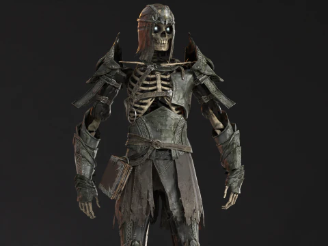 esqueleto 7 Modelo 3D