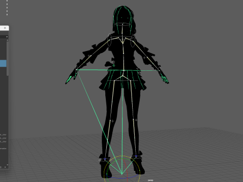 Scary Little Girl 3D Model