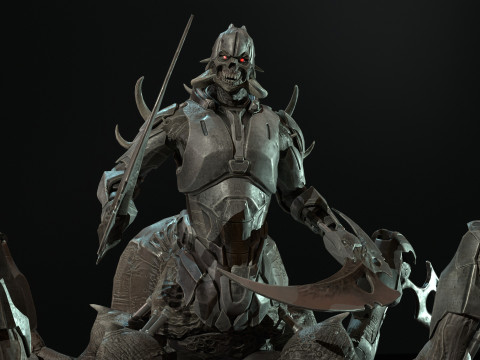 Wasteland Reaper 3D Model