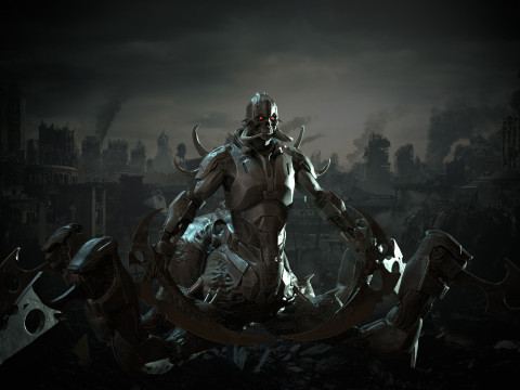Wasteland Reaper 3D Model