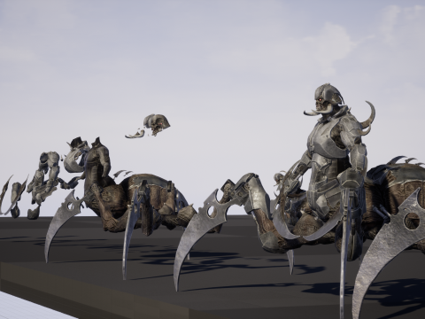 Wasteland Reaper 3D Model