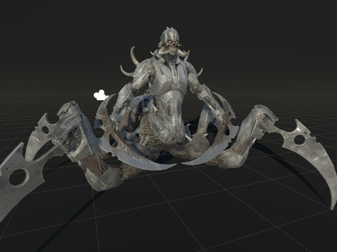 Wasteland Reaper 3D Model