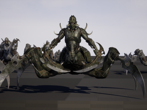 Wasteland Reaper 3D Model