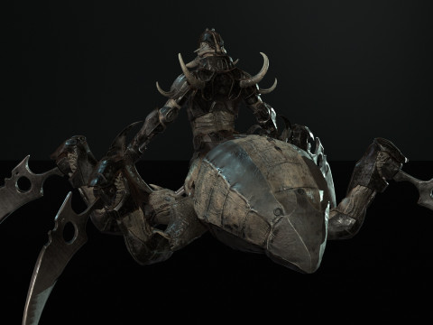 Wasteland Reaper 3D Model