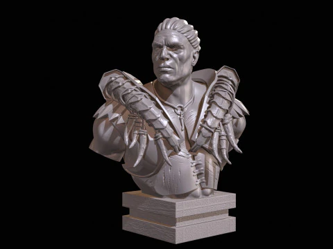 Centaur b&uuml;st&uuml; 3d Baskı i&ccedil;in Y&uuml;ksek Poli 3D Baskı Modeli