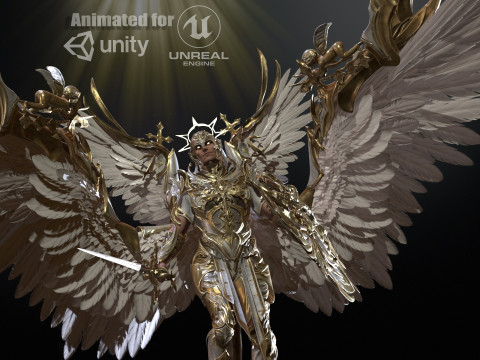 ArchAngel 3D Model