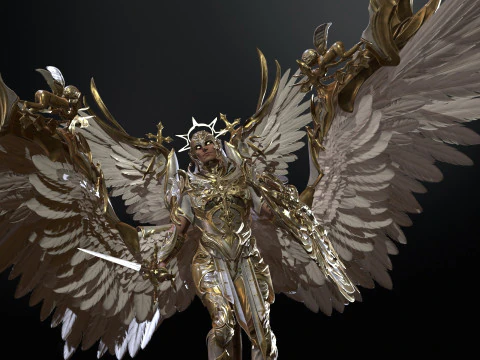 ArchAngel 3D Model
