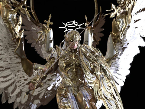 ArchAngel 3D Model