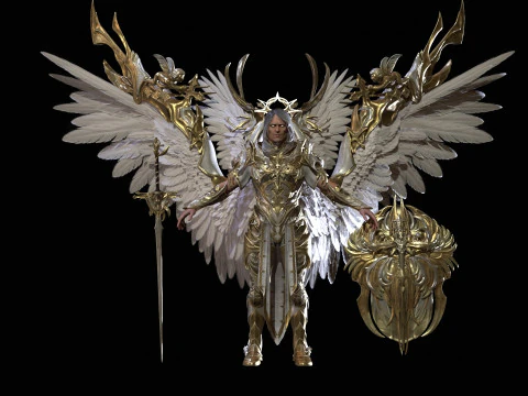 ArchAngel 3D Model