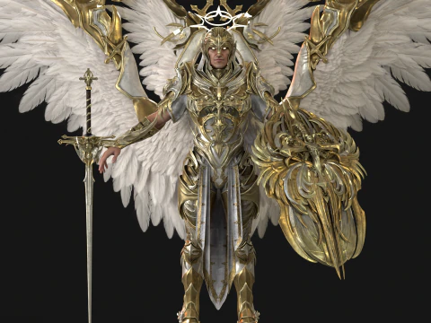 ArchAngel 3D Model