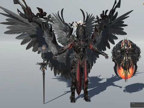 ArchAngel 3D Model
