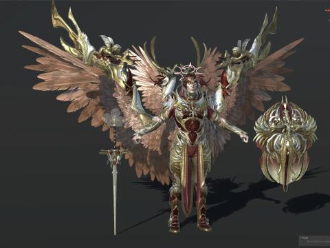 ArchAngel 3D Model