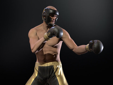UFCMan 3D Model