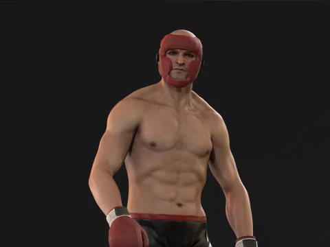 UFCMan 3D Model