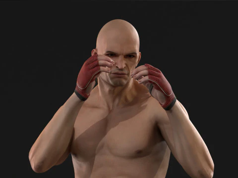 UFCMan 3D Model