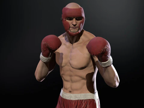 UFCMan 3D Model