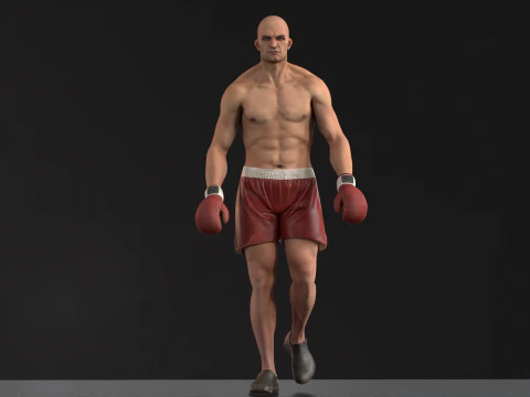 UFCMan 3D Model