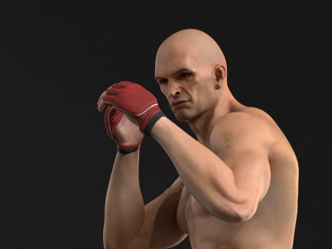 UFCMan 3D Model