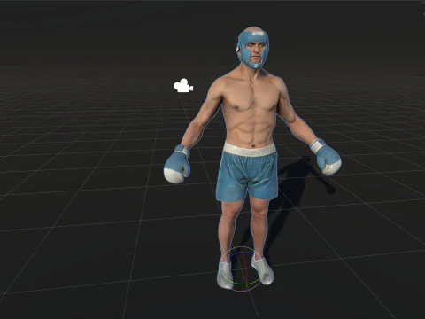 UFCMan 3D Model