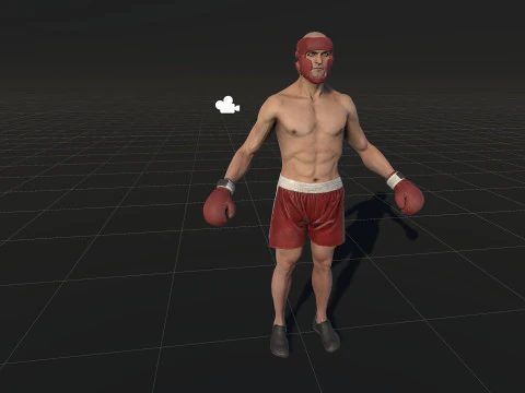UFCMan 3D Model