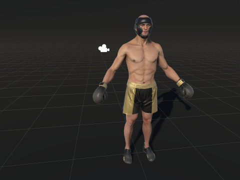 UFCMan 3D Model