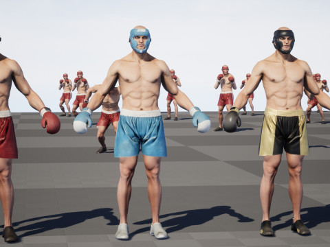UFCMan 3D Model