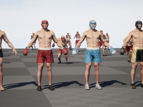 UFCMan 3D Model
