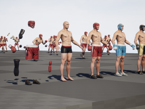 UFCMan 3D Model