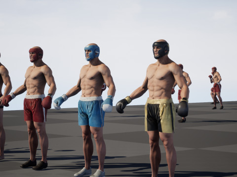 UFCMan 3D Model