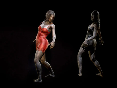 Zombi &Ccedil;ığlık&ccedil;ısı 3D Model