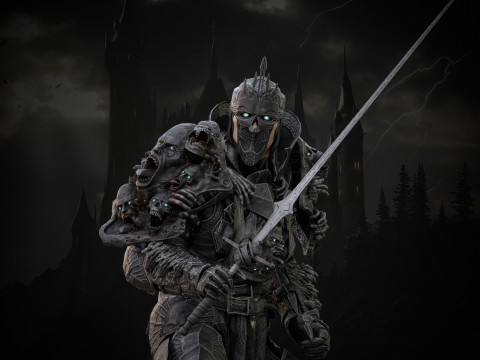 DarkKnight Remaster 3D-Modell
