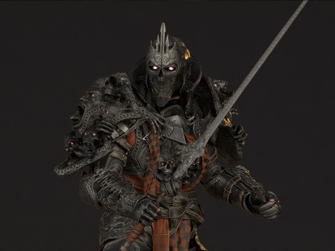 DarkKnight Remaster 3D-Modell