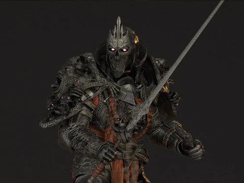 DarkKnight Remaster 3D Model