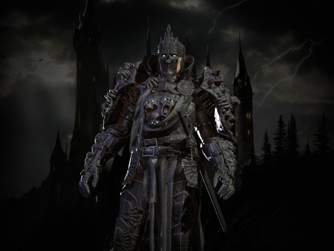 DarkKnight Remaster 3D-Modell