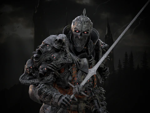 DarkKnight Remaster 3D Model