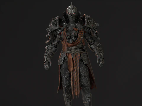 DarkKnight Remaster 3D Model