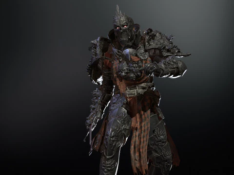 DarkKnight Remaster 3D Model