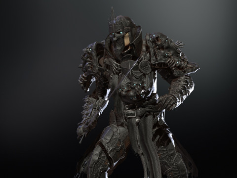 DarkKnight Remaster 3D-Modell