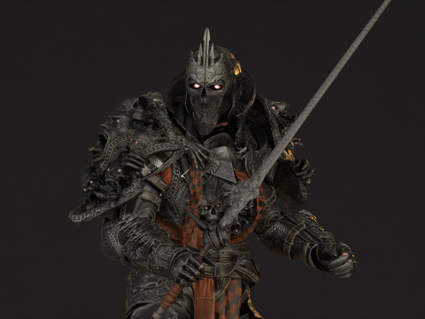 DarkKnight Remaster 3D-Modell