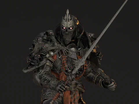 DarkKnight Remaster 3D Model